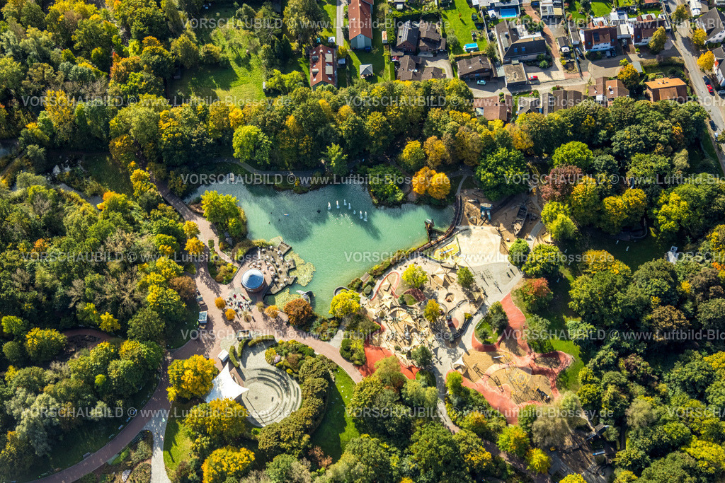 Hamm241008079 | Luftbild, Maximilianpark Maxipark, See Fontänenteich und Kinderspielplatz, Seekiosk, Uentrop, Hamm, Ruhrgebiet, Nordrhein-Westfalen, Deutschland