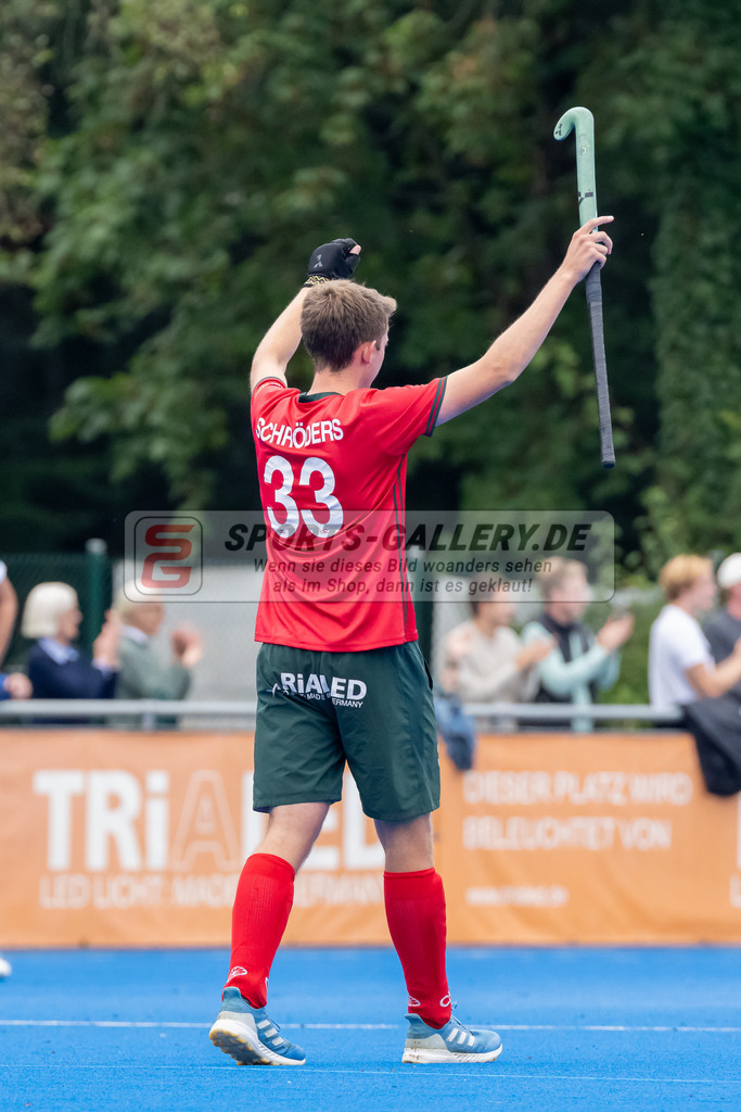 HK_20240915_106509 | 1. Bundesliga Herren Crefelder HTC - Uhlenhorst Mülheim am 15.9.2024 Crefelder HTC , CHTC, Krefeld , Schröder Mika ( Crefelder HTC #33 )