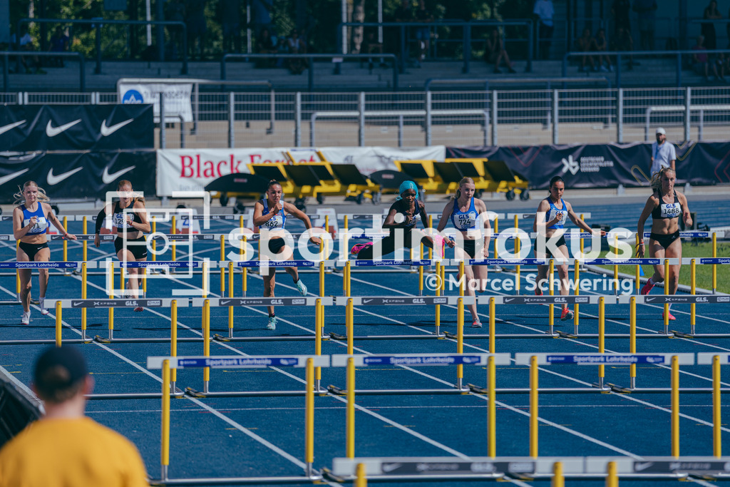 Deutsche Meisterschaften U20 / U16 2026 | 110 Meter Hürden, Deutsche Meisterschaften der U20 &amp; U16 2026, Lohrheidestadion Bochum-Wattenscheid, 12.07.2026. Foto: Marcel Schwering / sportimfokus - Realisiert mit Pictrs.com