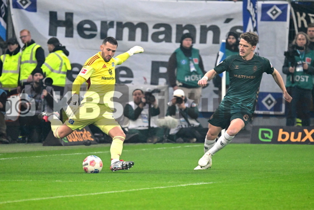 KBS Picture_HSV-WerderBremen_033 | v.l. Heuer Fernandes Daniel (HSV) , Stage Jens (Werder Bremen) ,Sportplatz :  Volksparkstadion, - Realisiert mit Pictrs.com