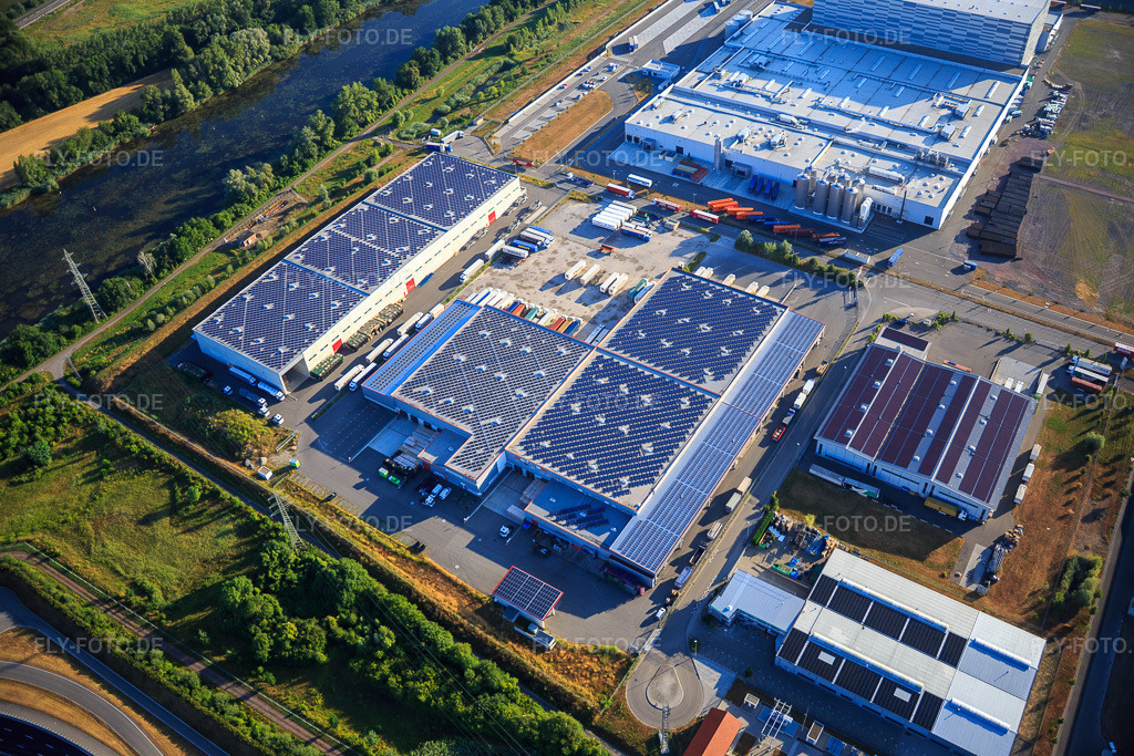 Luftbild: Industriegebiet Oberwald mit SKA Sitze GmbH, WAS Logistics, Com Transporte GmbH und NUSS-Unternehmensgruppe in Wörth am Rhein im Bundesland Rheinland-Pfalz in Deutschland.Foto: IMG_083828.jpg vom 26.07.2015 durch Werner Riehm/FLY-FOTO.dePremium Sitzhersteller aus Deutschland | SKA Sitze GmbHWAS LogisticsWhatsApp