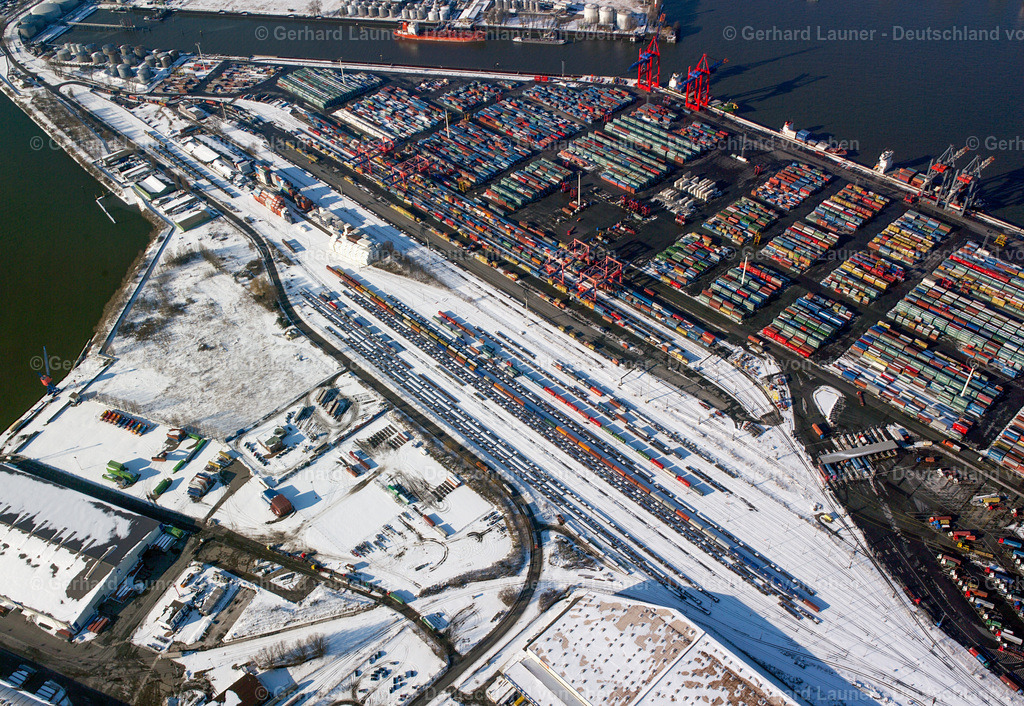 26B0082 | Überseehafen, Freie und Hansestadt Hamburg, Winteraufnahme