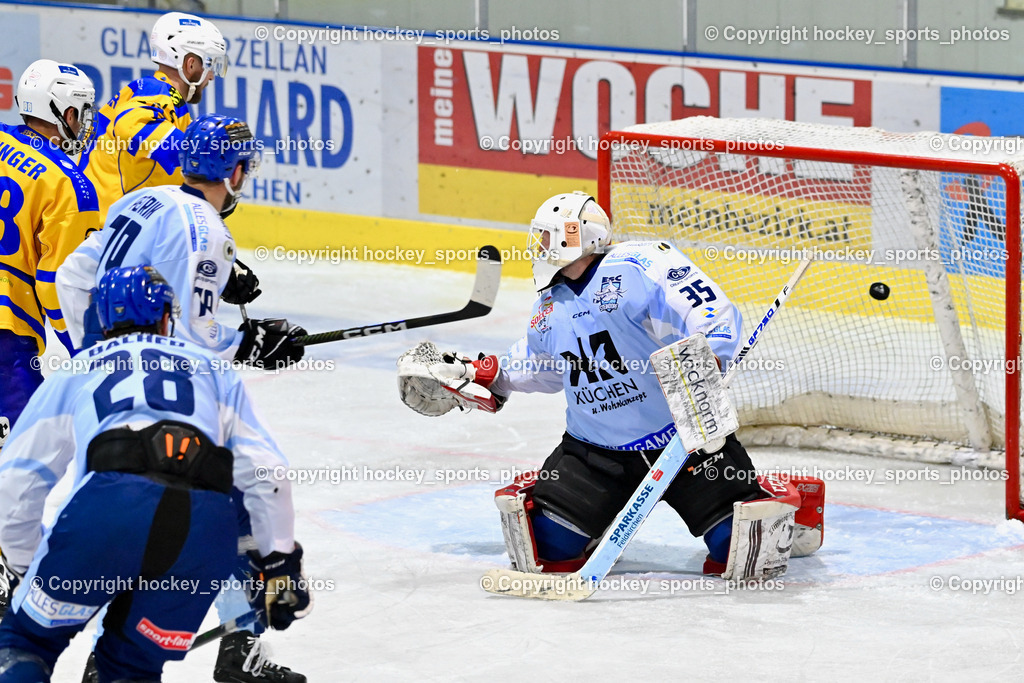 ESC Steindorf vs. EHC Althofen 22.2.2023 | #35 Mayrobnig Marco, Tor EHC Althofen