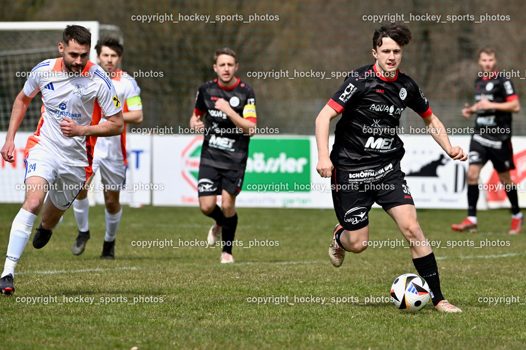 SV Rothenthurn vs. FC Dölsach | #31 Fabio Norbert Daxer SV Rothenthurn, #24 Pascal Obergantschnig FC Dölsach, SV Rothenthurn vs. FC Dölsach, SV Rothenthurn vs. FC Dölsach am 04.04.2026 in Rothenthurn (Sportplatz Rothenthurn), Austria, (Photo by Bernd Stefan)