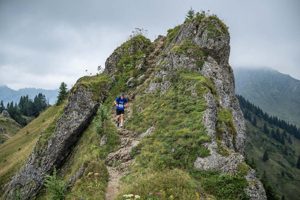 36. Gebirgsmarathon | Immenstadt, 23.08.2025 - 36. Gebirgsmarathon im Naturpark Nagelfluhkette. Einer der anspruchsvollsten​und ältesten Bergläufe​Deutschlands.Foto: Dominik Berchtold/www.dberchtold.com
