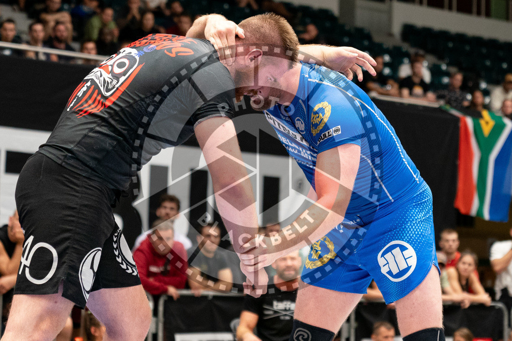 20230916PBB7752 | Fighters compete during the grappling tournement ADCC Trials (European, Middle East and African Championship) in Warsaw, Poland, on September 16, 2023.