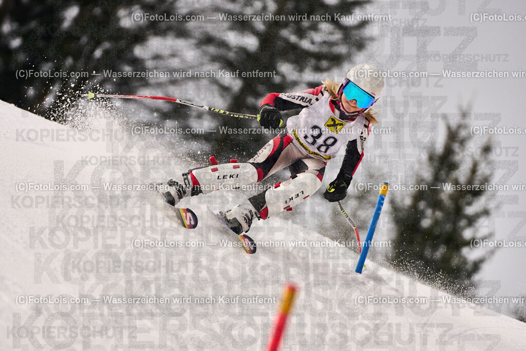 ALP3281_KinderCup-SL_STMK_Strallegg_Strasser Emma | Raiffeisen KINDERCUP Alpin, SLALOM auf der JogllandStreif in Strallegg am So 23. Februar 2025. Veranstaller: Steirischer Skiverband (5000). Skiunion Strallegg (5197).