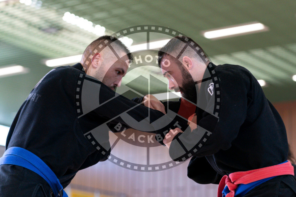 20240915PBB2086 | Athletes compete during the Grappling Industries’ grappling and Brazilian jiu-jitsu competition in Berlin, on September 15, 2024.