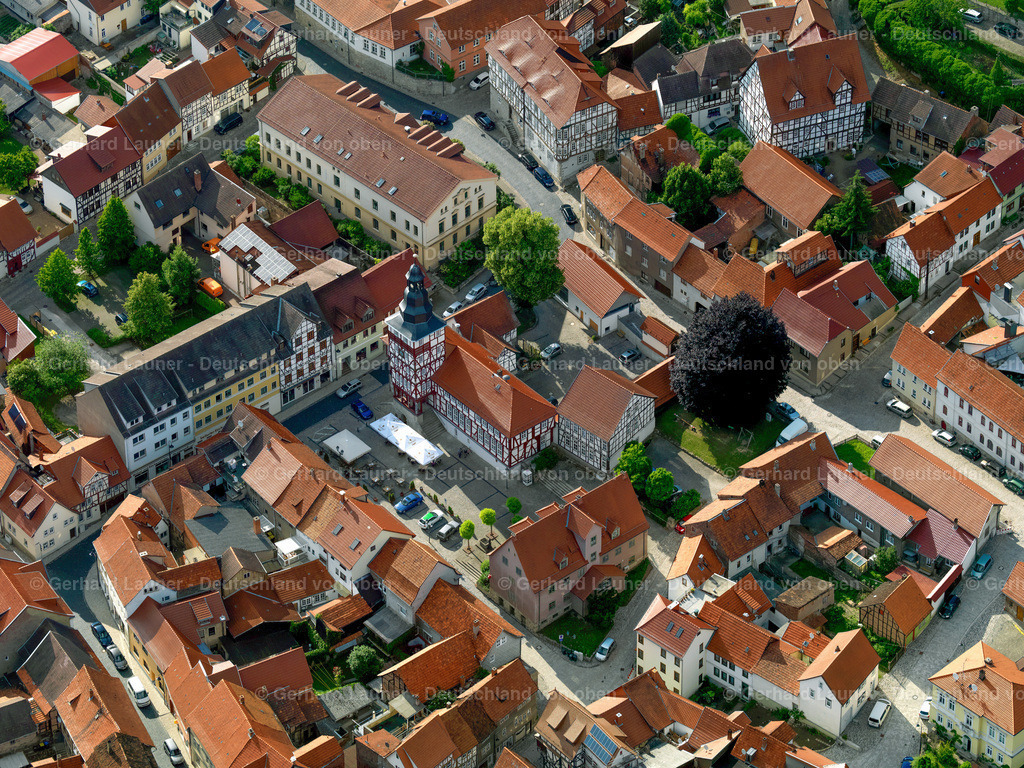 3204356 | Marktplatz und Rathaus, Treffurt