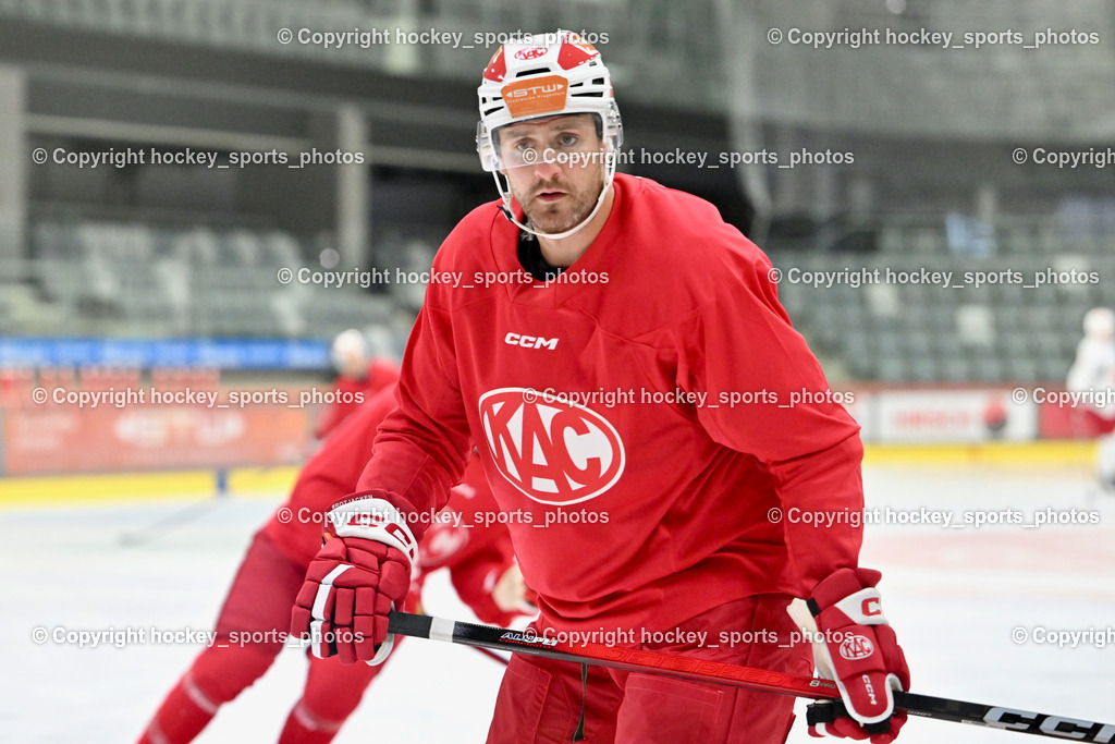 EC KAC Trainingsstart | Jordan Murray, EC KAC Neuzugang, EC KAC Trainingsstart, EC KAC Trainingsstart am 06.08.2025 in Klagenfurt (Heidi Horten Eishalle ), Austria, (Photo by Bernd Stefan)
