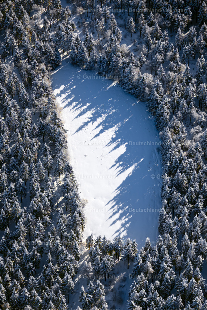 4043375 | Schwarze Berge, winterliche Baumstrukturen in der Rhön