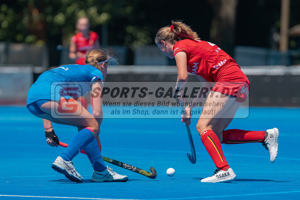 HK_20230708_109857 | Euro Hockey WU18 Belgium - Scotland Championship Girls & Boys am 8.7.2023 CHTC , Krefeld ,