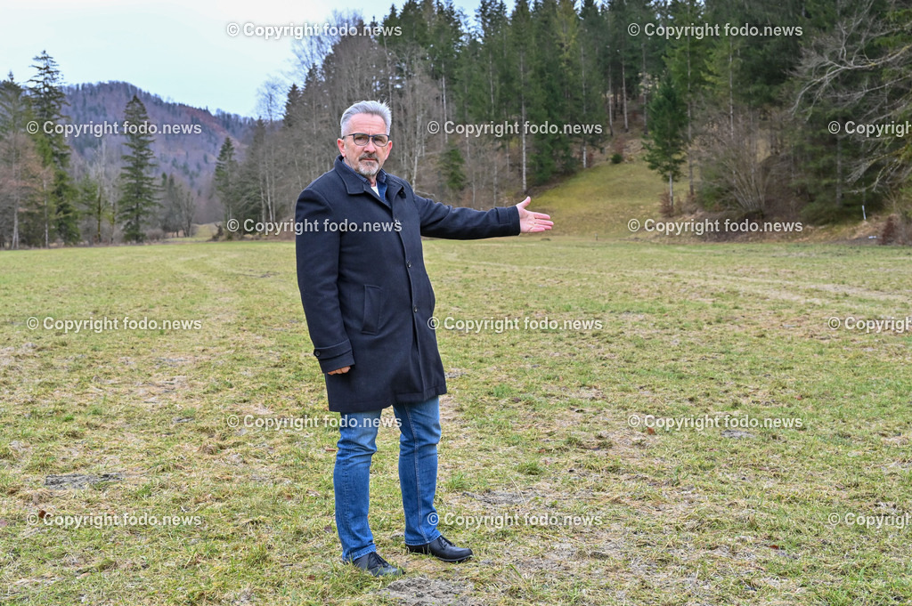 Molln_ 17.01.2023-7 | 17.01.2023, Molln, AUT, Erdgasbohrung, im Bild Andreas Rußmann (SP, Bgm.)