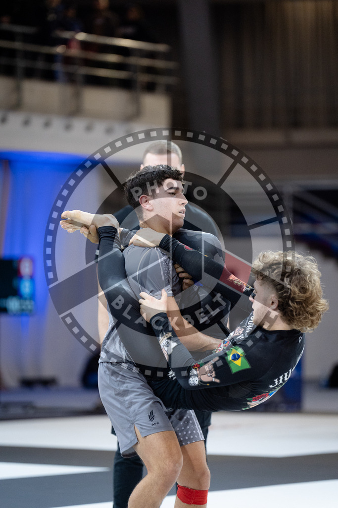 20260214PBB2008 | Fighters compete during the ADCC European Trials  competition day 1 in Belgrade, Serbia, on February 14, 2026.