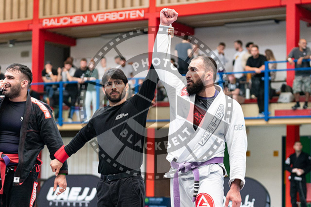 20230826PBB53052 | Fighters compete during the AJP INTLPRO BJJ and grappling competition in Hamburg, Germany, on August 26 2023.