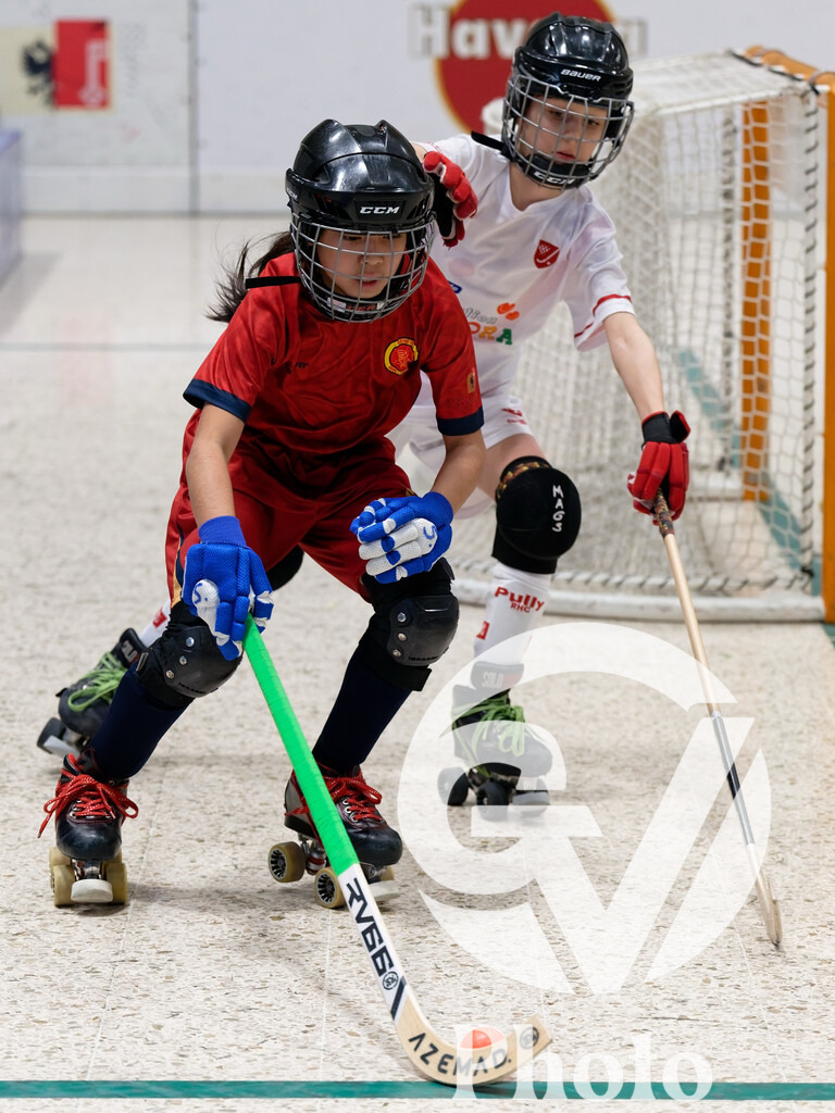 U11  - Geneve RHC v Pully RHC  |  during the U11  match between Geneve RHC and Pully RHC  at Centre sportif de la queue d'arve in Geneve, Switzerland