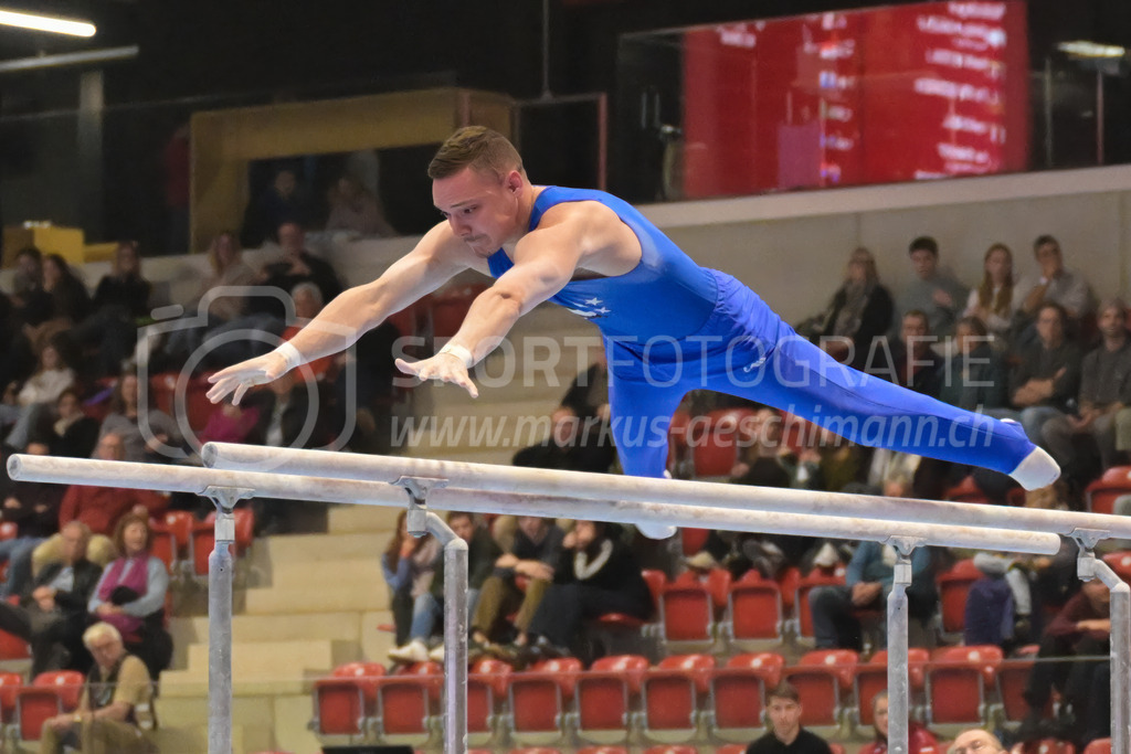 Schweizer Meisterschaften Kunstturnen Mannschaften Männer (A) - 22. November 2025 | Schweizer Meisterschaften Kunstturnen Mannschaften Männer (A)AXA Arena, WinterthurBild: Sportfotografie Markus Aeschimann | www.markus-aeschimann.ch - Realisiert mit Pictrs.com