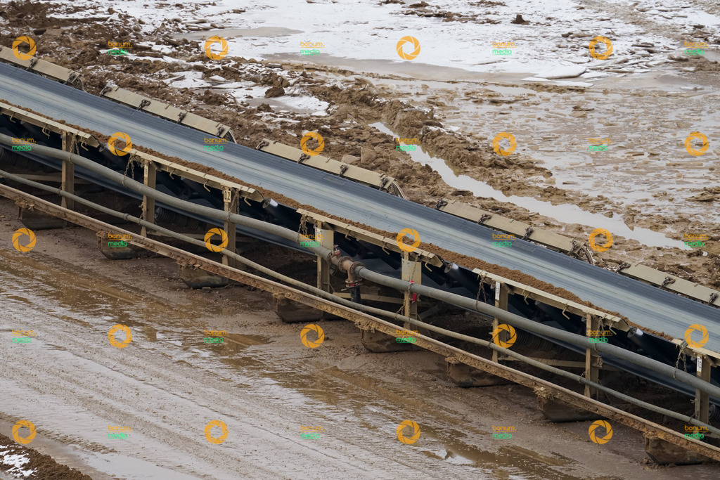 Tagebau Garzweiler leichter Schnee  | Foto: Daniel Böhm | bonum.media - Realisiert mit Pictrs.com