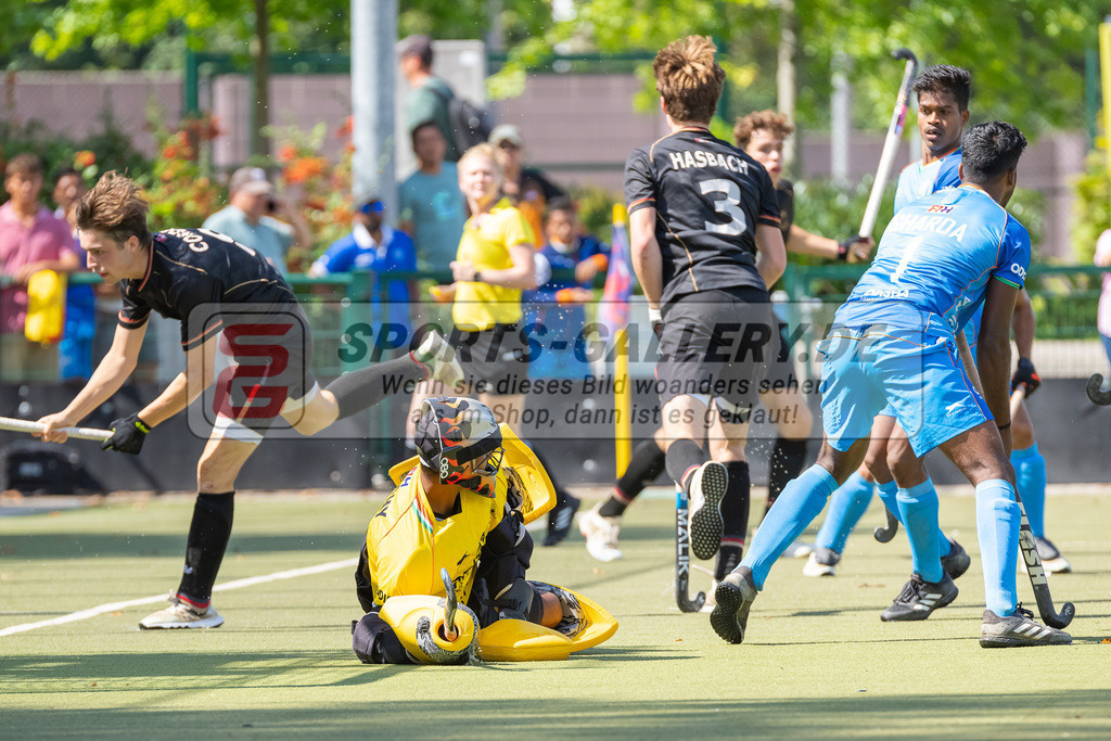 HK_20230822_103758 | 4 Nations Tournament Spiel um Platz 1 ( MU21 ) Indien - Germany am 22.8.2023 DHC Düsseldorf, Düsseldorf ,