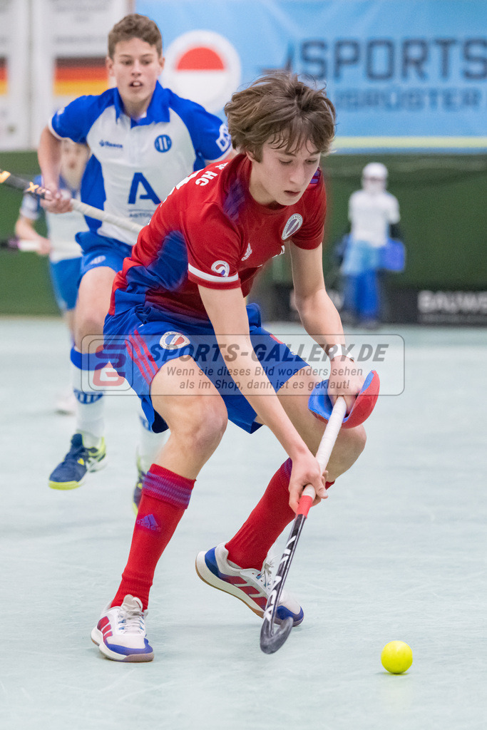 HK_20230304_105466 | Deutsche Meisterschaft MU16 Großflottbeker THGC - Mannheimer HC am 4.3.2023 RWK, Köln ,