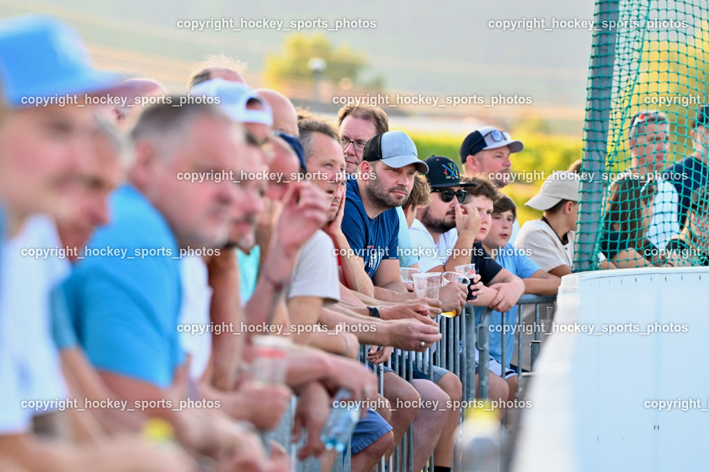 VAS Ballhockey Villach vs. HSC Eagles Poggersdorf | Besucher Alpenarena Villach, VAS Ballhockey Villach vs. HSC Eagles Poggersdorf, VAS Ballhockey Villach vs. HSC Eagles Poggersdorf am 26.07.2024 in Villach (Alpen Arena ), Austria, (Photo by Bernd Stefan)