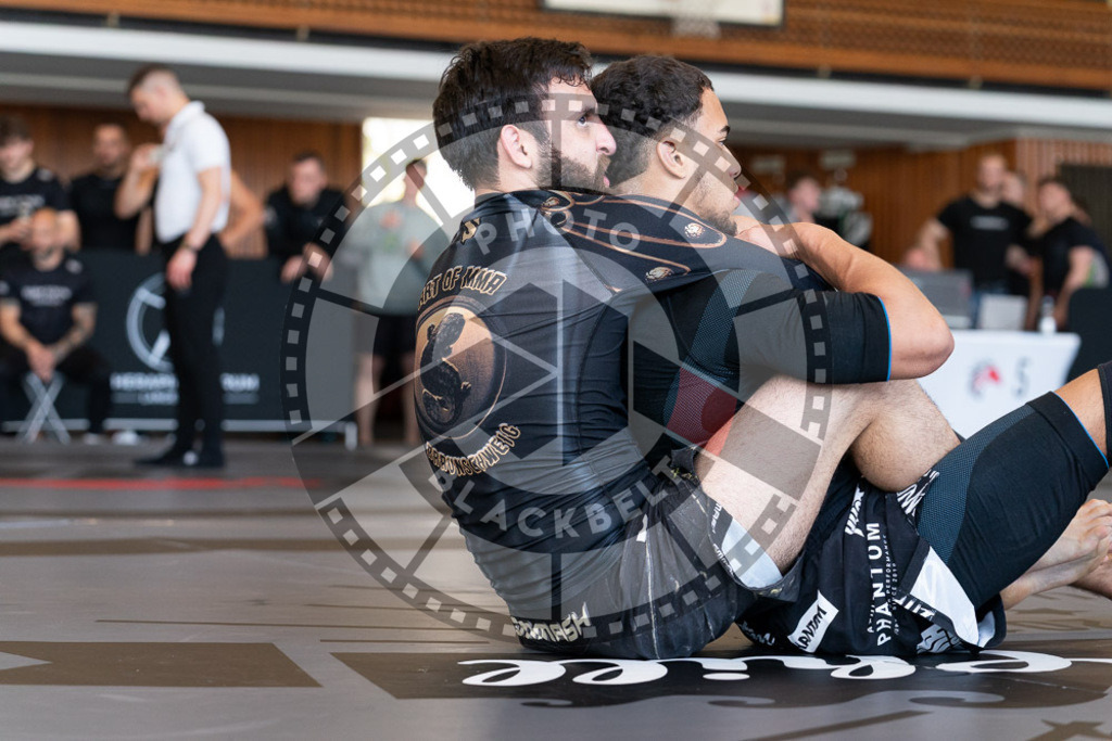 20250329PBB1166 | Fighters compete during the International Luta Livre (ILLCS) Germany IX Spring 2025 Competition spring on March 29, 2025 in Hannover, Germany.© Chiara Dazi