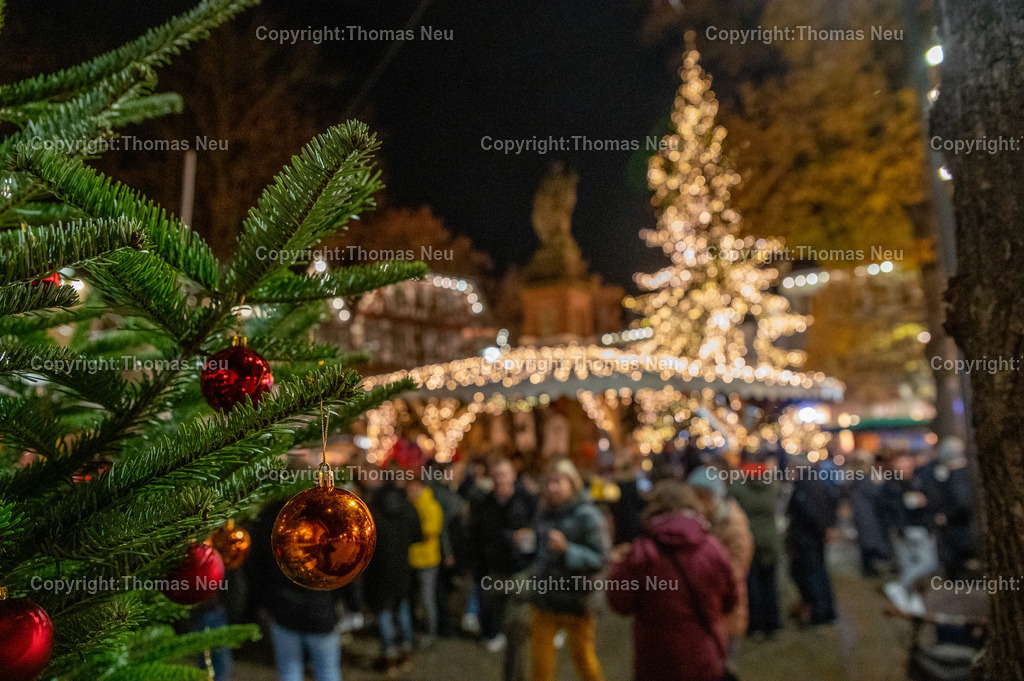 DSC_9416 | Bensheim, Weihnachtsmarkt, Weihnachtsbeluchtung, Innenstadt, ,, Bild: Thomas Neu