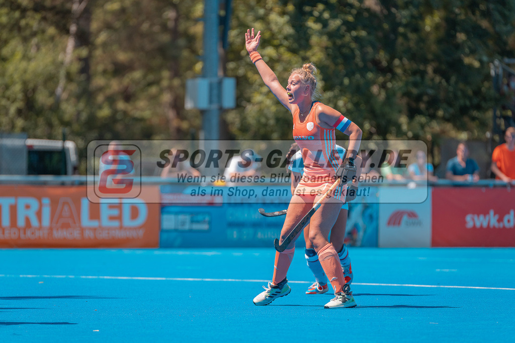 HK_20230711_101144 | Euro Hockey WU18 Spain vs Netherlands Championship Girls &amp; Boys am 11.7.2023 CHTC , Krefeld ,