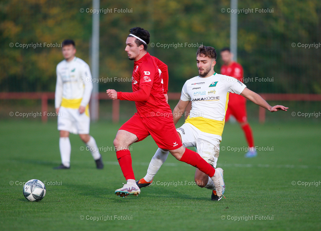 A_LUI_021124_15 | SPORT FUSSBALL ASKOE OEDT-HAKA TRAUN 02.11.2024 IM BILD : TUNAHAN SAHAN (OEDT1B) UND DAVID RADANOVIC  (TRAUN)FOTO:FOTOLUI