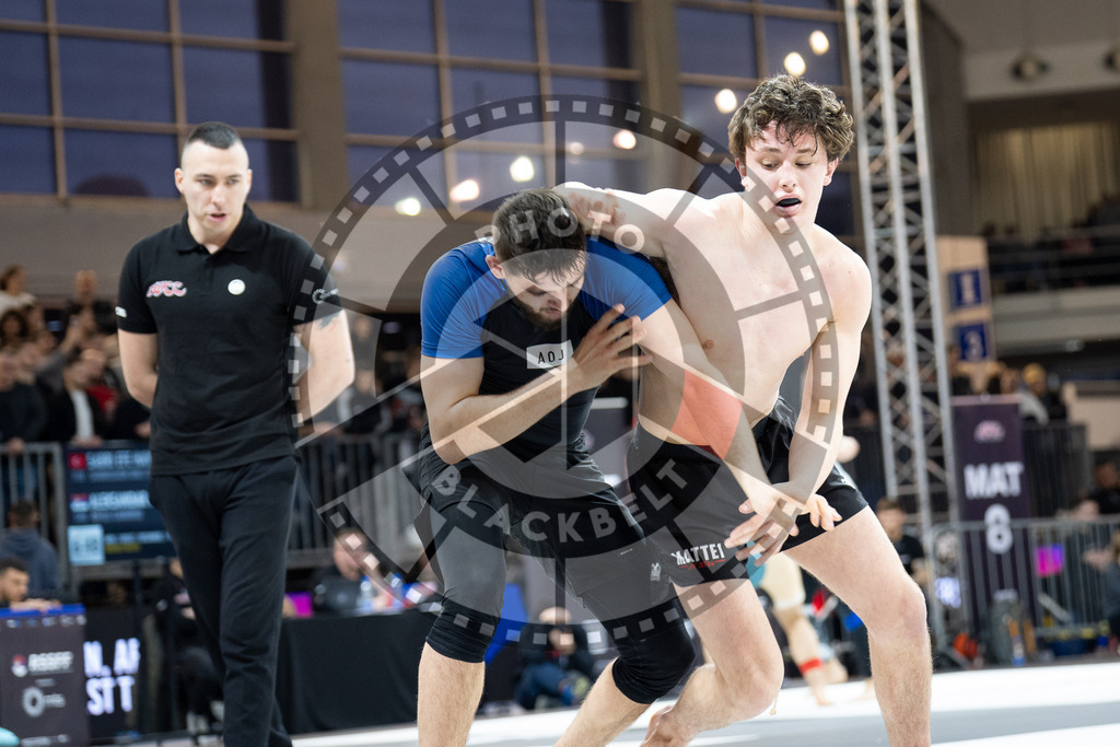 20260214PBB0714 | Fighters compete during the ADCC European Trials  competition day 1 in Belgrade, Serbia, on February 14, 2026.