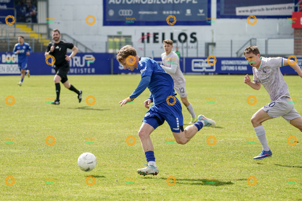 VfL Sportsfreunde Lotte vs. VfL Bochum II U23 - Regionalliga West - 28. Spieltag 2026 | Max Ritter, 8Jaden Tom Korzynietz, 20 - Realisiert mit Pictrs.com