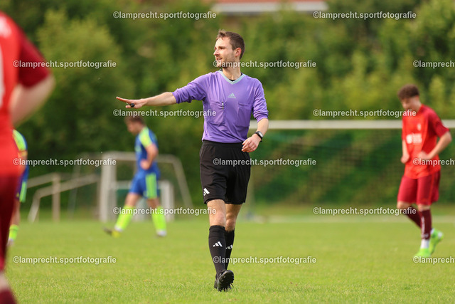 Fußball I Junioren I Kreispokal Lübeck I Finale I JSG Concordia Lübeck - TSV Siems I 09.06.2025.088 | Lukas Klingelhöfer (Schiedsrichter) - Realisiert mit Pictrs.com