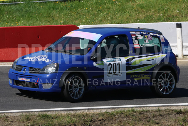 FIA European Hill Climb Championship – Rechberg 2026 | FIA European Hill Climb Championship at Rechberg, held from 24 to 26 April 2026 near Tulwitz, Styria, Austria. The image shows Klaus DEMUTH (AUT) Renault Clio Ragnotti.