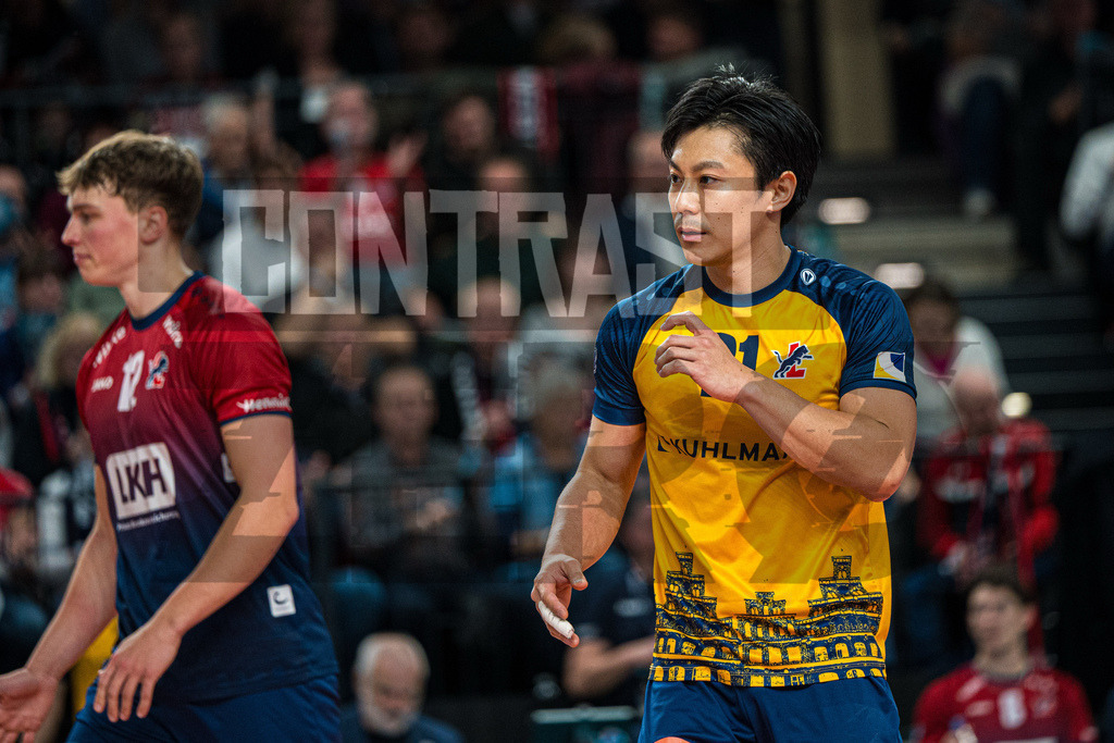 Volleyball I Herren I Saison 2025/2026 I Bundesliga I 10. Spieltag I SVG Lüneburg - WWK Volleys Herrsching | CONTRAST ZERØ MEDIA - Realisiert mit Pictrs.com