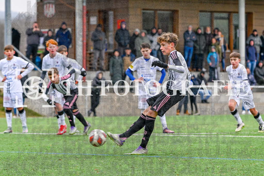 GER, Juventus - FC Aarau,  Fussball, PS-Immo-Cup 2026,U13 Feldturnier, 18.01.2026 | Juventus, FCA