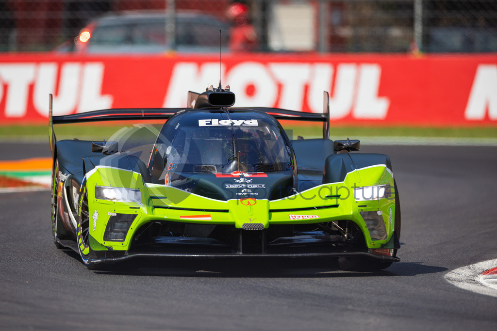 Trainproduction-20230708-0094 | MONZA,ITALY,08.Jul.23 - MOTORSPORTS - WEC, FIA World Endurance Championships, 6h of Monza, Autodromo Monza. Image shows Joao Paulo de Oliveira (BRA), Esteban Guerrieri (ARG) and Tristan Vautier (FRA/ Floyd Vanwall Racing Team). Photo: Trainproduction / Matthias Trinkl