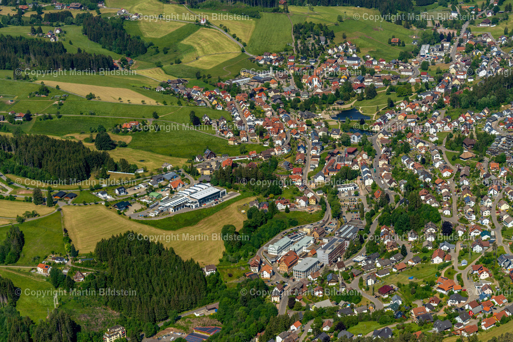 Schonach | Bilder Fotos Luftbilder Luftaufnahmen Deutschland Süden Westen Schwarzwald Baden Württemberg  