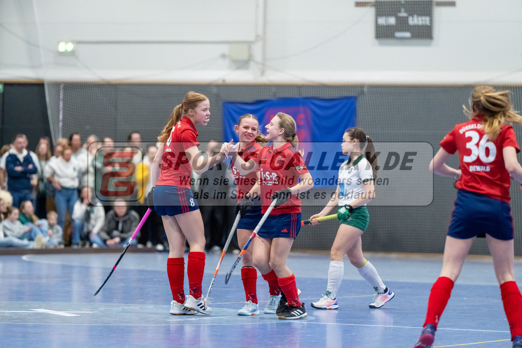 HK_20250223_103136 | Deutsche Meisterschaft wU14 Finale und Ehrungen am 23.2.2025 Düsseldorfer HC, Düsseldorf