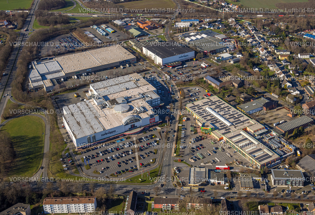 Unna230213345 | Luftbild, Zurbrüggen Wohnzentrum, Unna, Ruhrgebiet, Nordrhein-Westfalen, Deutschland