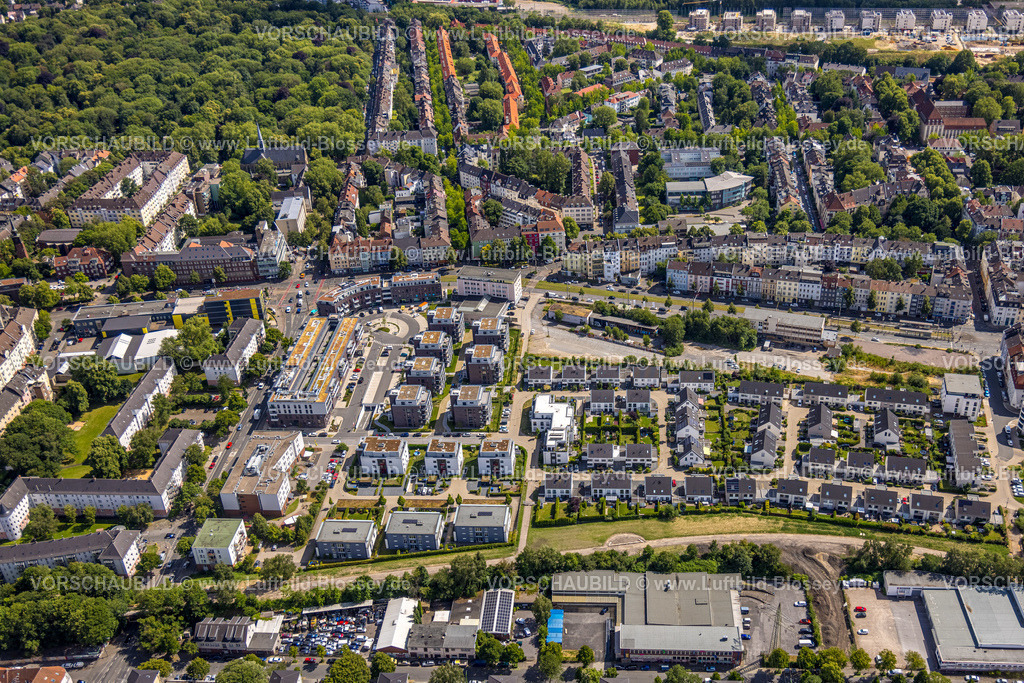 Dortmund230700076 | Luftbild, Wohn- und Geschaftszentrum Kaiserviertel, Wismarer Straße, Kaiserbrunnen, Dortmund, Ruhrgebiet, Nordrhein-Westfalen, Deutschland