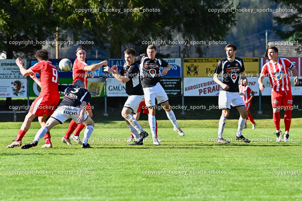 FC Gmünd vs. FC KAC 1909 22.4.2023 | #9 Raphael Kassler, #3 Maximilian Kohlmaier, #4 Patrick Legner, #5 Christian Preiml, #12 Marvin Metzler, #9 Juro Kovacic, #2 David Gräfischer