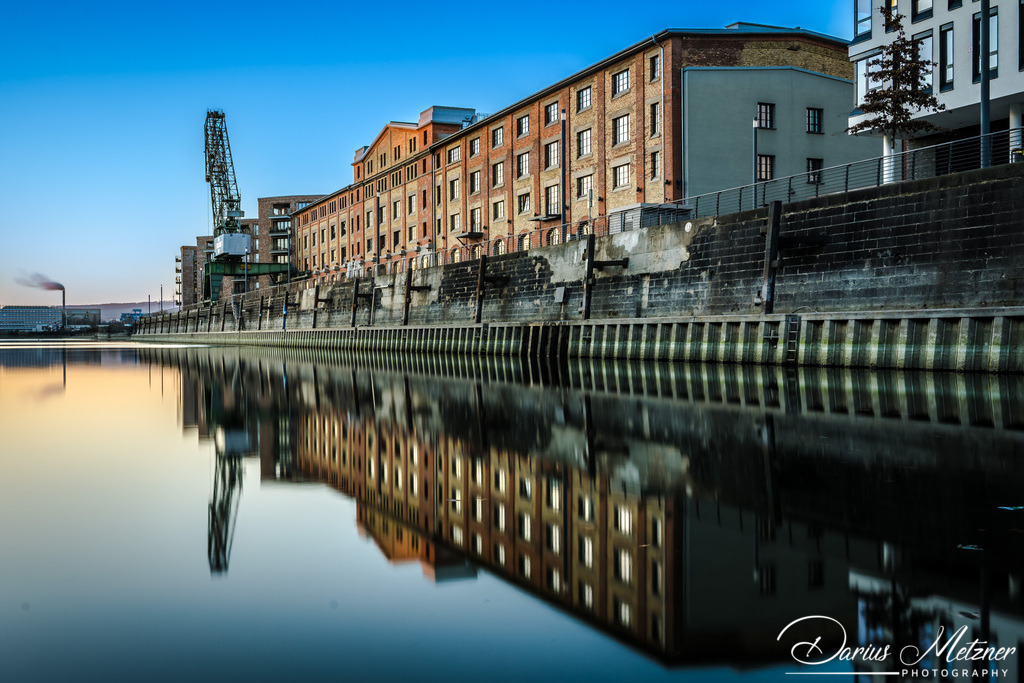 Der Zollhafen in Mainz | Seit 2012 entsteht auf dem Areal des ehemaligen Mainzer Zollhafens ein neues Wohngebiet.