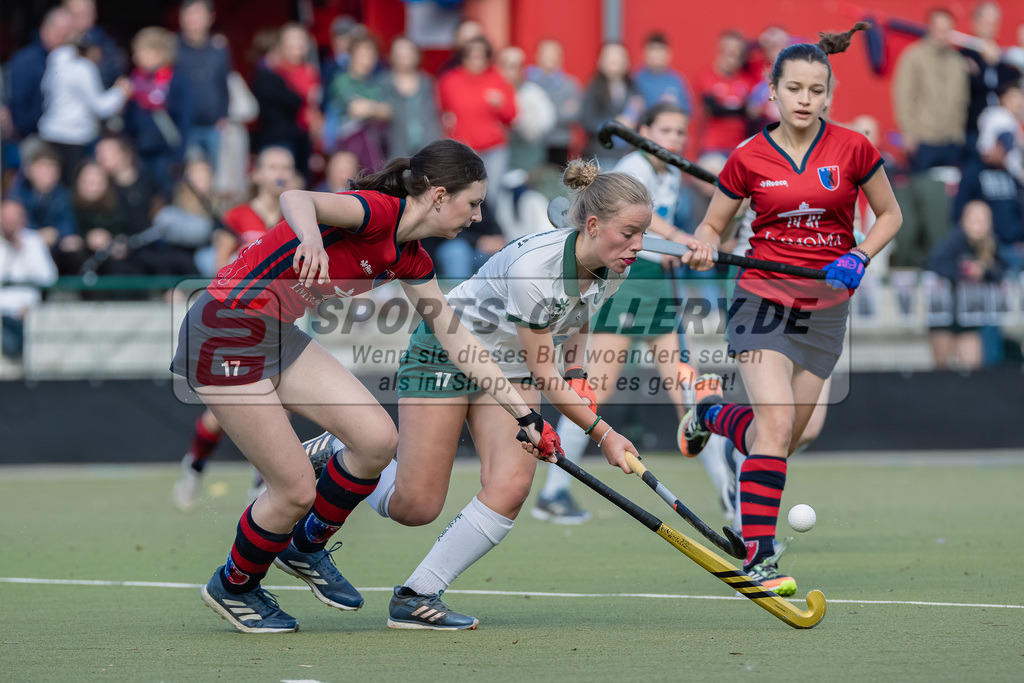HK_20231021_105551 | Deutsche Meisterschaft WU16 Uhlenhorst Mülheim - Berliner HC am 21.10.2023 DHC, Düsseldorf ,