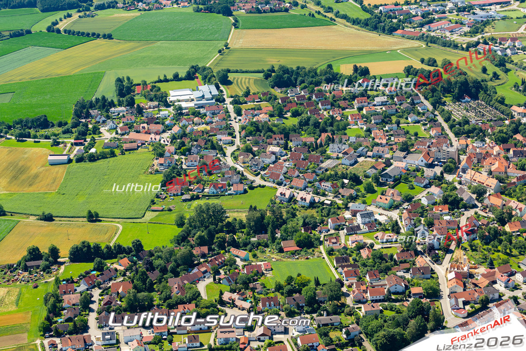 Aktuelles Luftbild von  Altomünster - Die Luftaufnahme wurde 2022 mittels UL-Flugzeug erstellt ( keine Drohne ) - hochauflösende Kamera-Systeme von  Canon -Beste Qualität - Für grossformatige Ausdrucke geeignet. Die Geschenkidee !