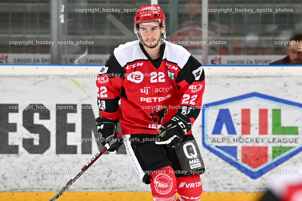 HDD Jesenice vs. EC Bregenzerwald 30.9.2022 | #22 Svetina Erik
