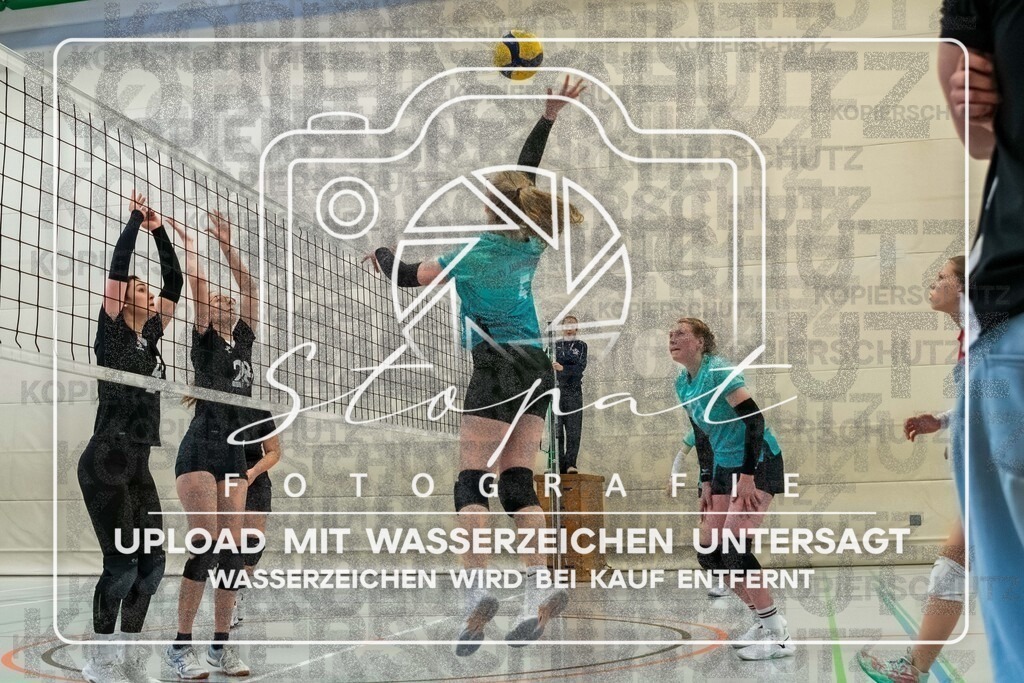 TVJ-1057 | Volleyball Doppelspieltag der 2. Damenmannschaft des TV Jahn Walsrode in der Bezirksklasse 4 Bremen/Lüneburg gegen SG Örtzetal II &amp; SVG Lüneburg VII  in der Sporthalle Gymnasium Walsrode, Walsrode (Simon Paul Stopat) - Realisiert mit Pictrs.com