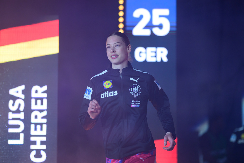 Handball I Frauen I Saison 2024-2025 I Länderspiel I Deutschland - Dänemark | Der Sportfotograf. - Realisiert mit Pictrs.com