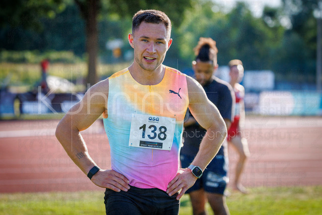 PUMA Fast Arms, Fast Legs; Wetzlar, 10.07.2026 | WETZLAR, GERMANY - JULY 10, 2026 :  Para athlete Felix Streng (Sprintteam Wetzlar) during the athletics meeting PUMA Fast Arms, Fast Legs at Stadion Wetzlar on July 10, 2026 in Wetzlar, Germany.