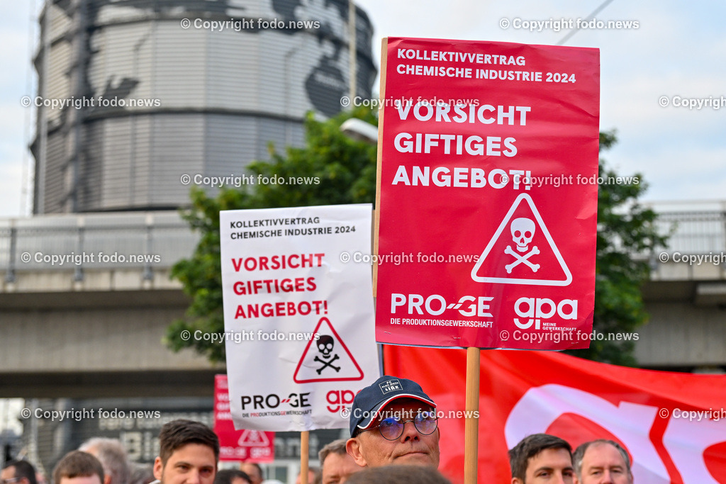 Kundgebung der Gewerkschaft_ PROGE_ 23.05.2024-15 | 23.05.2024, Linz, AUT, Kundgebung der Gewerkschaft, PROGE, im Bild Kundgebungsteilnehmer