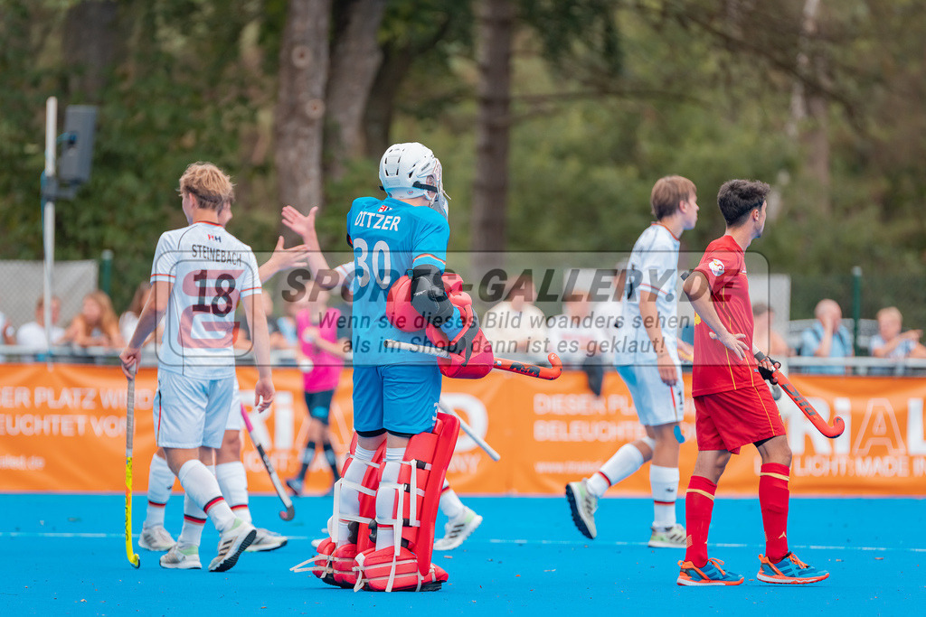 HK_20230715_102548 | Euro Hockey MU18 SF2 Spain vs Germany Championship Girls &amp; Boys am 15.7.2023 CHTC , Krefeld ,